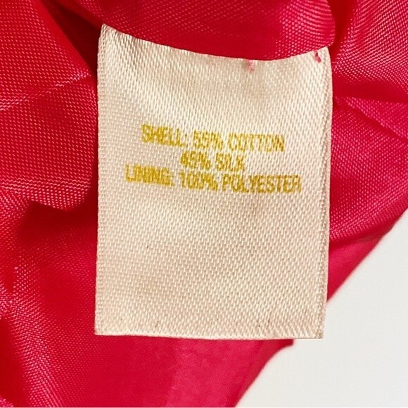 Kate Spade Josie Dress Floral Pink Knee Length Cocktail Silk Blend Size 4 - Picture 9 of 11